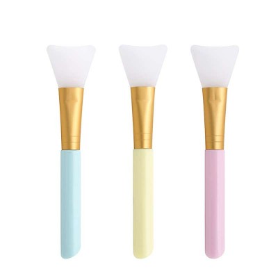 Ready To Ship 3 colors High Quality Soft Silicone Girl Face Mask Brush Tool